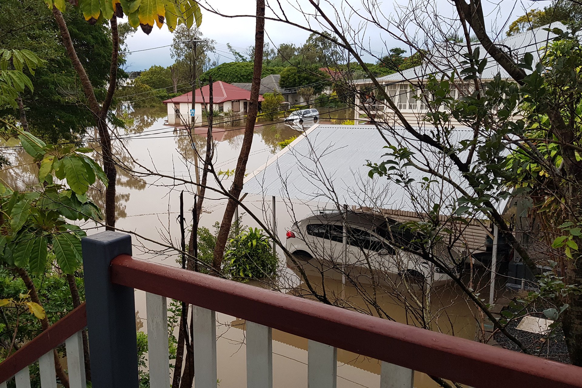 Flooded neighbourhood